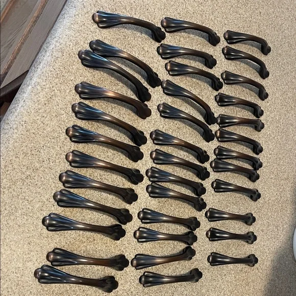 Set of Bronze Cabinet Handles - Picture 1 of 5